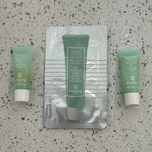 Sisley Green Eye Contour Mask Trio samples